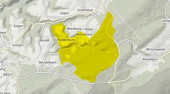 Immobilienpreisekarte Morbach Morscheid Riedenburg